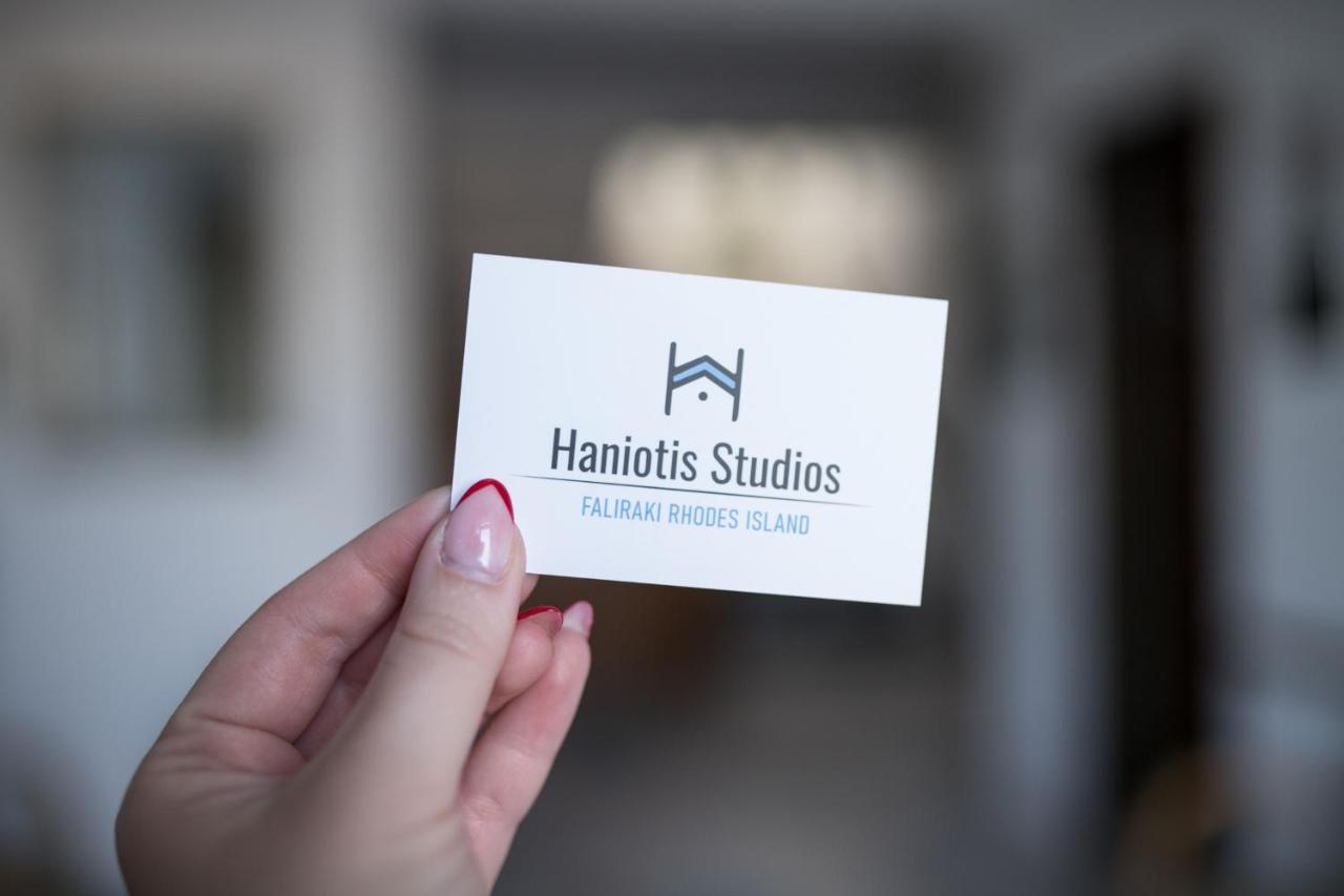 Haniotis Studios Faliraki Bagian luar foto