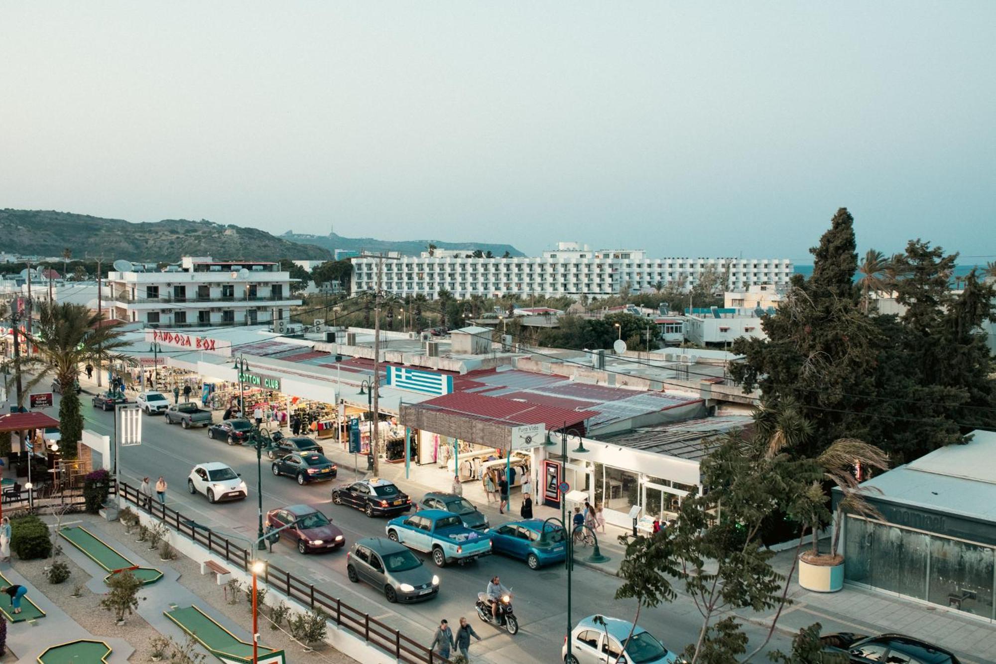 Haniotis Studios Faliraki Bagian luar foto